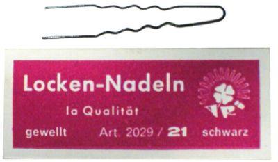Produktbild Cosmetic Haarnadeln 30 schwarz 70x1,2mm gewellt (30 Stk.)