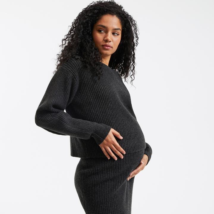 Image du produit La Redoute Collections Grobstrickpullover für die Schwangerschaft (XL)