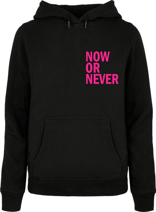 Immagine prodotto Merchcode Felpa con cappuccio Now Or Never Basic Donna - 113671 (M)