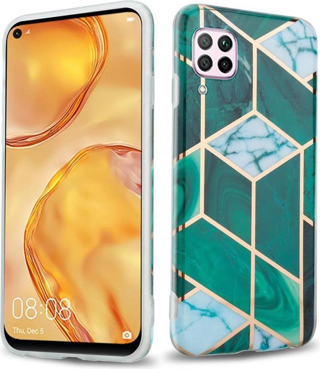 Produktbild Cadorabo IMD TPU Bunter Marmor Cover (Huawei P40 Lite)