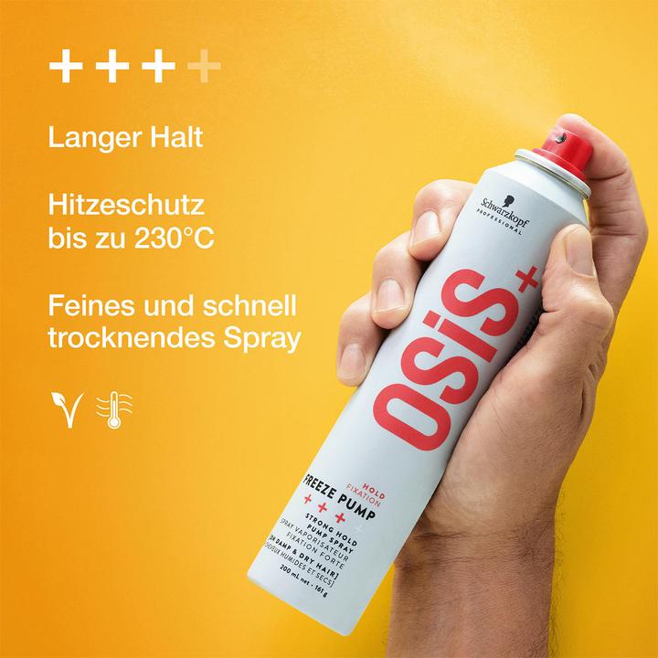 Immagine prodotto Schwarzkopf Osis - Spray a tenuta forte Freeze Pump (200 ml)
