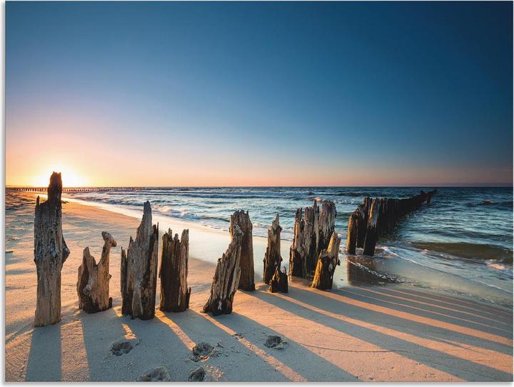 Immagine prodotto Artland Tramonto spiaggia frangiflutti U1UI (40 x 30 cm)