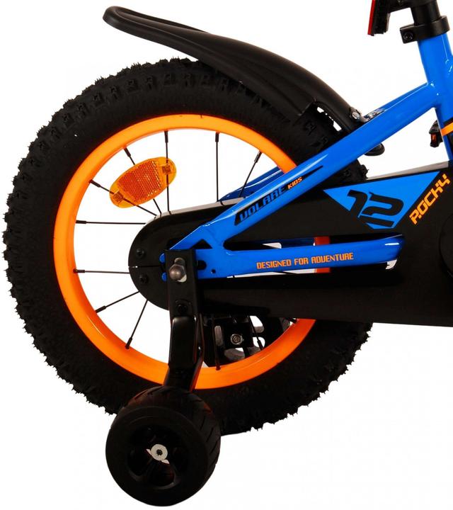 Actual product image Volare Rocky Kinderfiets - Jongens - 14 inch - Blauw (14")