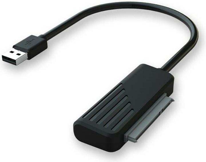 Produktbild Savio AK-38 cable gender changer SATA USB Type-A Black (USB-A, SATA 7-pin, 6.50 cm)