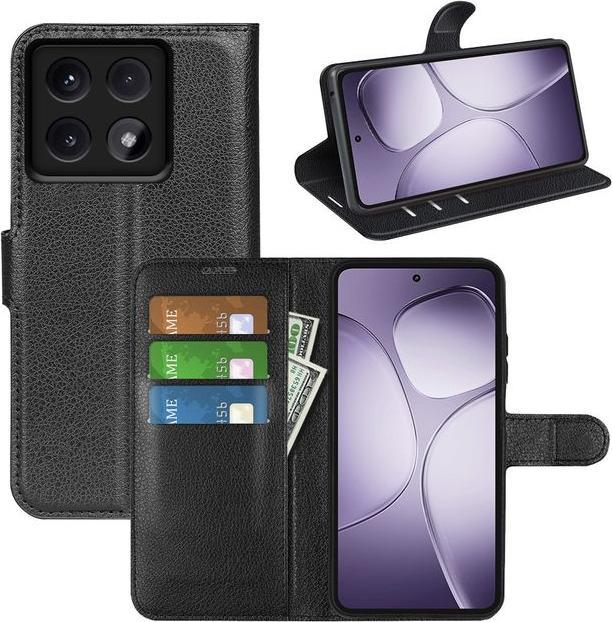 Produktbild MU Classic Litchi Leder Bookcover Series (Xiaomi 14T Pro)