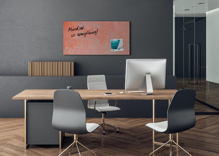 Actual product image Sigel Glass magnetic board Artverum with design (Magnet board, 91 x 46 cm)