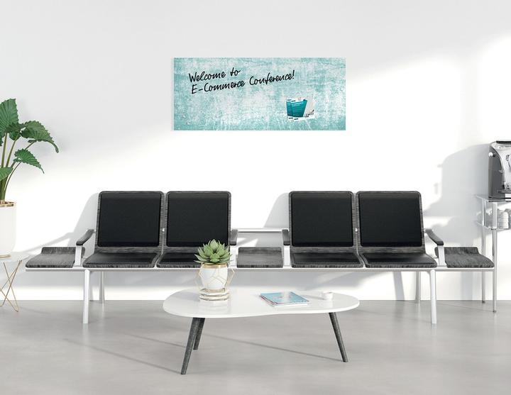 Immagine prodotto Sigel Lavagna magnetica in vetro Artverum con design (Calamita, 130 x 55 cm)