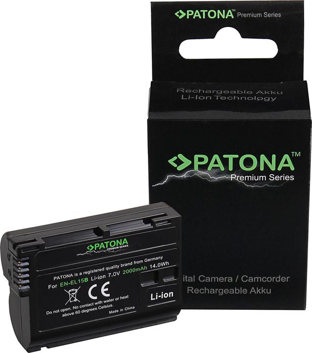 Actual product image Patona En-El15 (Rechargeable battery)