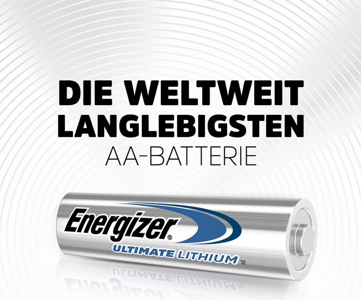 Actual product image Energizer Ultimate Lithium (10 pcs., AA, 3000 mAh)