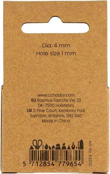 Immagine prodotto Creativ Company Perlen-Set Süsswasserperlen 4 mm, Packungsgrösse: 40