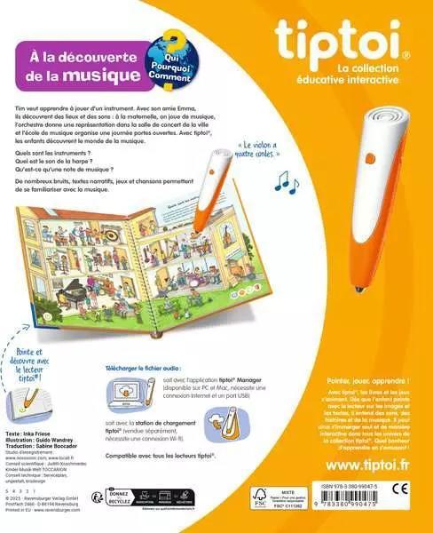Produktbild tiptoi Auf Entdeckungsreise durch die Musik (Französisch)
