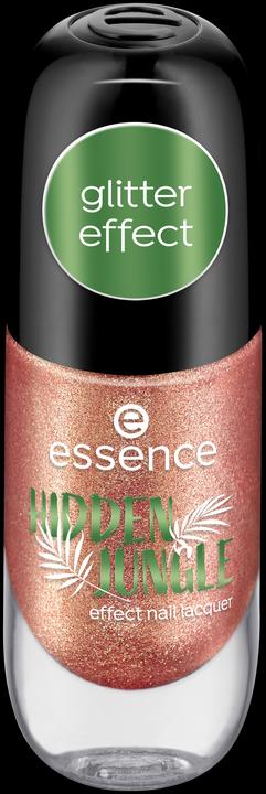 Produktbild essence HIDDEN JUNGLE effect nail lacquer (01 Secret Gem, Gel-Effekt Nagellack)