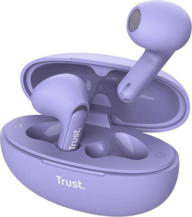 Trust Yavi Bt Enc Earphones Purple (ANC, 23 h, Wireless)