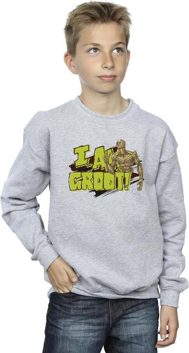 Actual product image Guardians of the Galaxy Boys I Am Groot Sweatshirt (128)