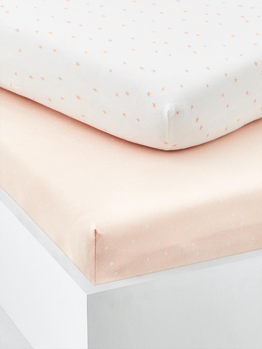 rose pâle+blanc