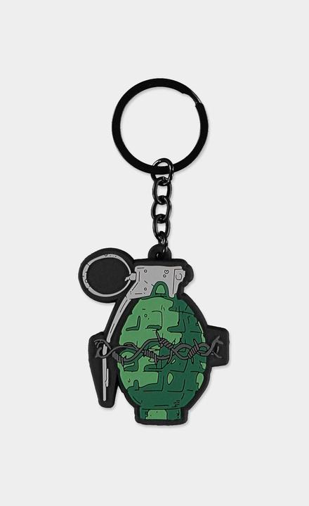 Actual product image Difuzed Borderlands - Lovebomb Rubber Keychain