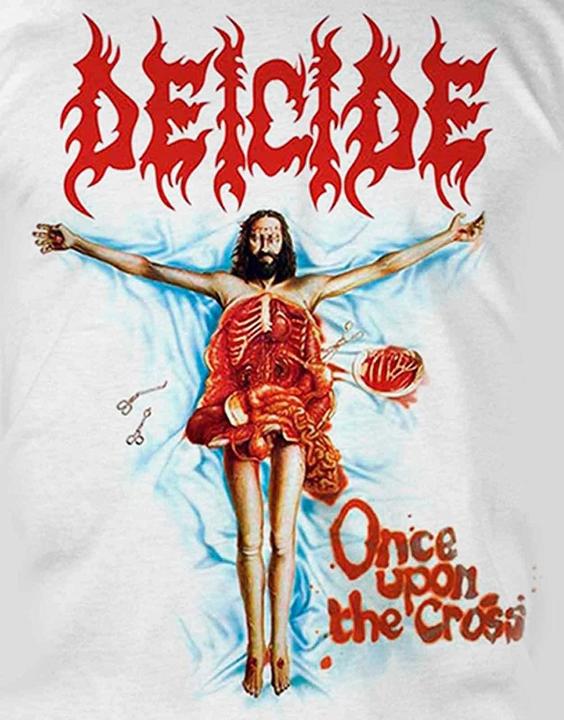 Actual product image Universal Textiles Unisex Adult Once Upon The Cross T-Shirt (XL)