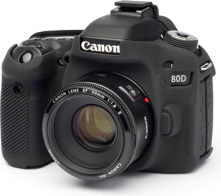 Image du produit easyCover Housse de protection en silicone pour Canon 80D (Manchon, 80D)