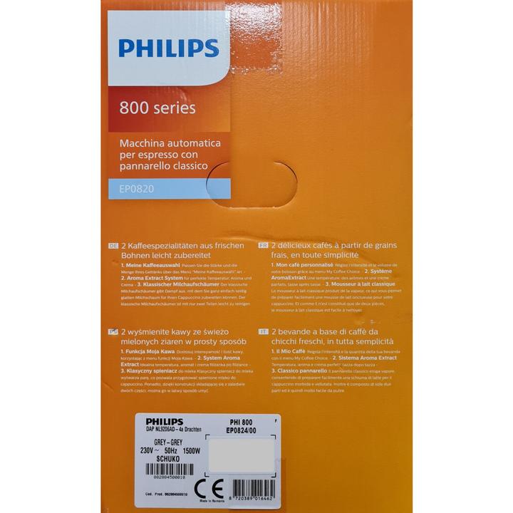 Image du produit Philips EP0824/00 Machine à café automatique