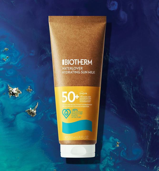 Produktbild Biotherm Waterlover Hydrating Sun Milk (Sonnenmilch, SPF 50, 200 ml, 150 g)