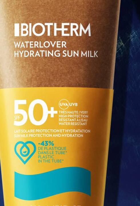 Produktbild Biotherm Waterlover Hydrating Sun Milk (Sonnenmilch, SPF 50, 200 ml, 150 g)