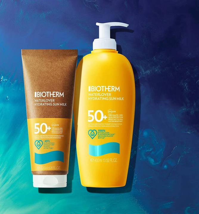 Produktbild Biotherm Waterlover Hydrating Sun Milk (Sonnenmilch, SPF 50, 200 ml, 150 g)