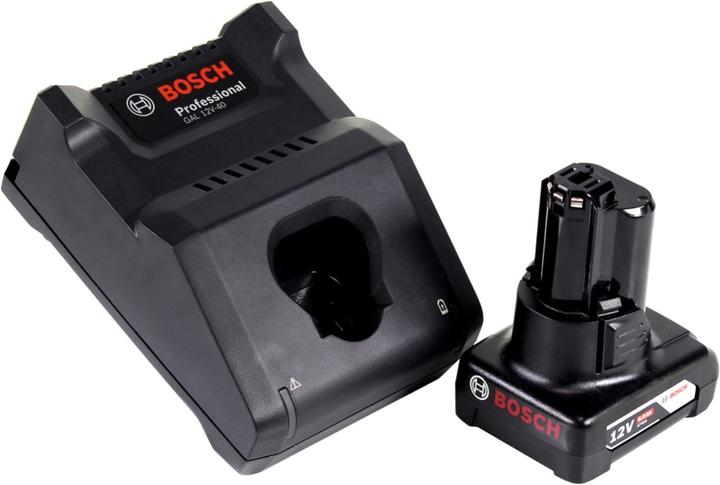 Produktbild Bosch Professional Bosch GEX 12V-125 Professional Akku Exzenterschleifer 12 V 125 mm Brushless + 1x Akku 6,0 Ah + Ladeg (Exzenterschleifer)