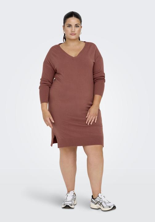 Actual product image Only Curvy V-neck Knit Dress (M)