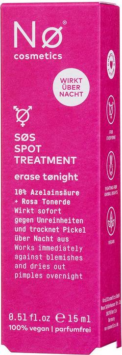 Produktbild Nø Cosmetics SØS Spot Treatment (15 ml, Nachtcreme)