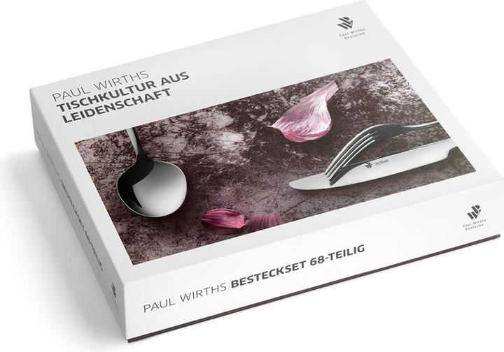 Image du produit Paul Wirths Bestecke Set de couverts 68 pièces satiné 1500 Blues (68 pièce(s), Set de couverts)