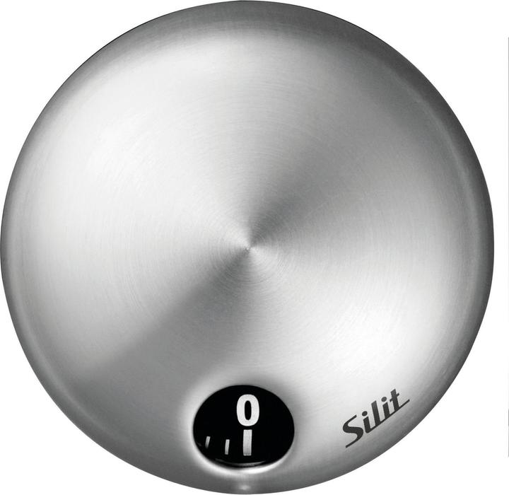 Produktbild Silit Kurzzeitwecker Eieruhr magnetisch Küchentimer Puk Edelstahl 60 Minuten