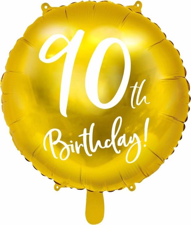 Actual product image Partydeco Balloon 90 years - 45cm (1 x)