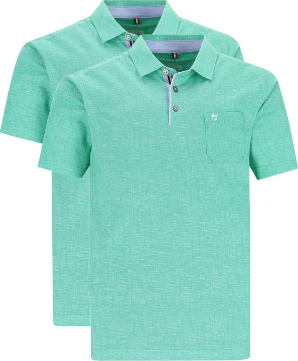 Hajo 2er Pack Stay Fresh Poloshirt (50, M)