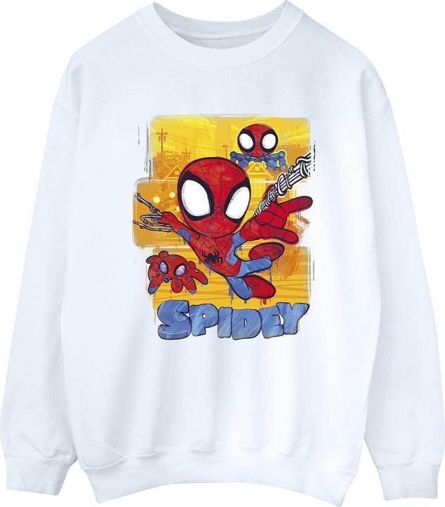Produktbild Spidey And His Amazing Friends Flying Sweatshirt (4XL)