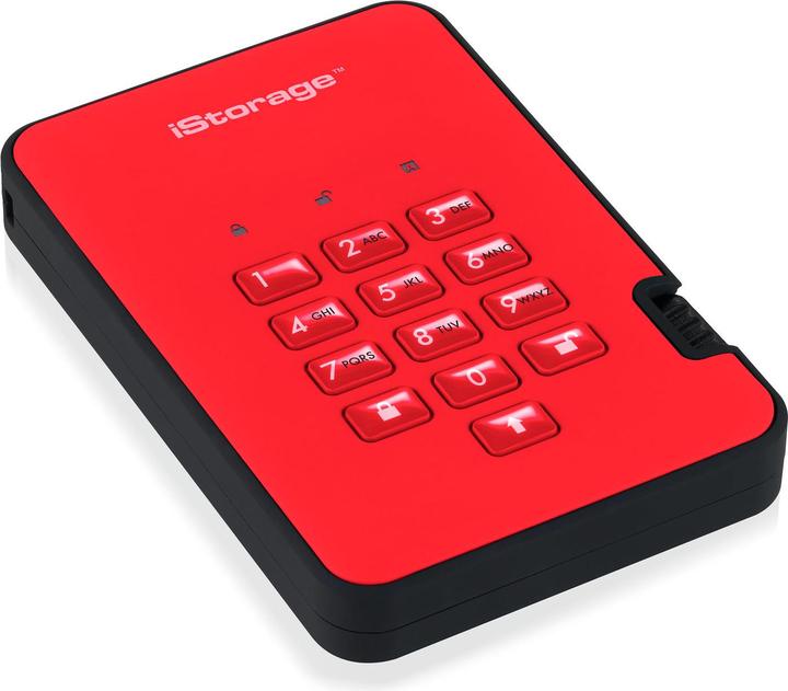 Actual product image iStorage diskAshur² - Hard Drive - Encrypted - 5 TB - External (Portable) (5 TB)