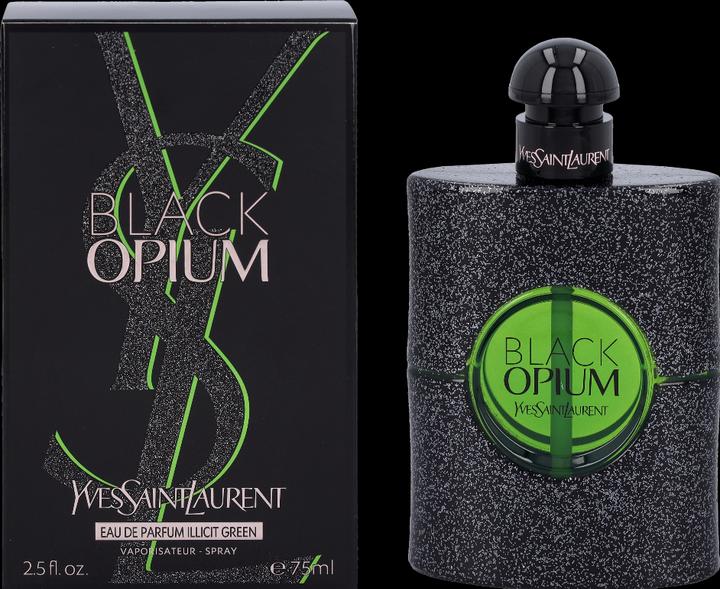Actual product image Yves Saint Laurent Black Opium Illicit Green Eau de Parfum (Eau de parfum, 75 ml)