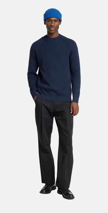 Actual product image Selected Homme 100% cotton jumper with round neckline (XXL)