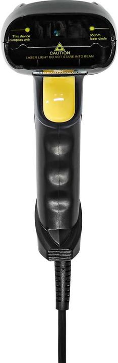 Actual product image Nedis Barcodescanner | Laser | Wired | 1D Linear | Power supply via USB | USB2.0 (1D barcodes)