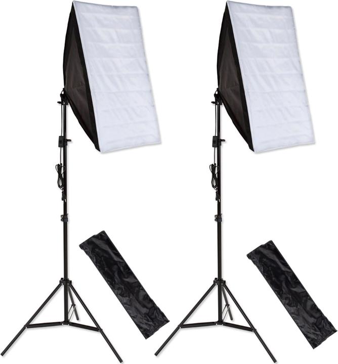 Produktbild tectake 2 Sets Studioleuchte (Studioleuchte, Weitere Dauerlichter)