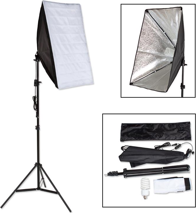 Produktbild tectake 2 Sets Studioleuchte (Studioleuchte, Weitere Dauerlichter)