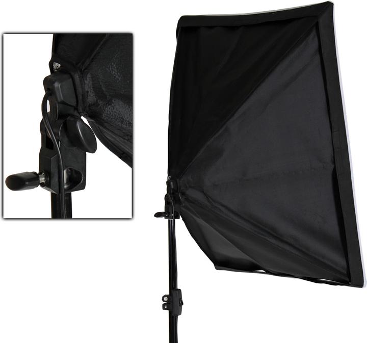 Produktbild tectake 2 Sets Studioleuchte (Studioleuchte, Weitere Dauerlichter)