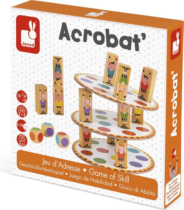 Immagine prodotto Janod Gioco di abilità Acrobat (Tedesco, Francese)