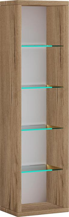 Actual product image VCM Shelf DVD CD Furniture Storage Wooden Shelf Floor Standing Furniture "Rasato L (21 x 14 x 77 cm)