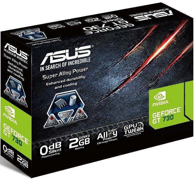 Actual product image ASUS Geforce GT 730 (2 GB)