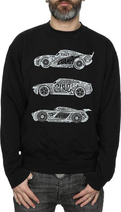 Produktbild Disney Cars Text Racers Sweatshirt (XXL)