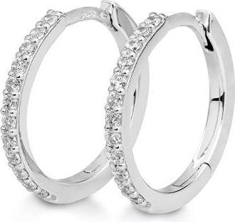 Actual product image Breuning Creoles - BRILL. 0,24 Ct. H/si (750/18 K Gold)