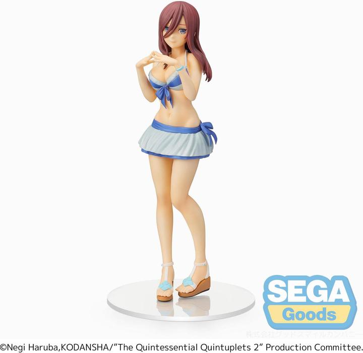 Actual product image Sega ST Quintessential Quintuplets Miku Nakano SPM 19 cm