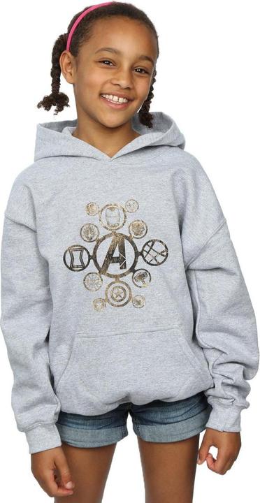Image du produit - Sweat à capuche AVENGERS INFINITY WAR ICONS - Fille (116)
