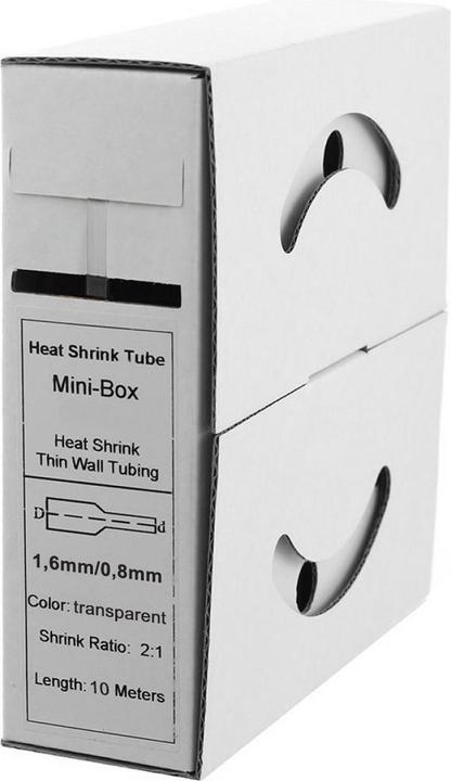 Immagine prodotto Offgridtec Tubo termorestringente trasparente 1,6 mm > 0,8 mm