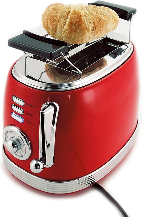 Produktbild Korona 2-Scheiben Toaster Retro rot 21668